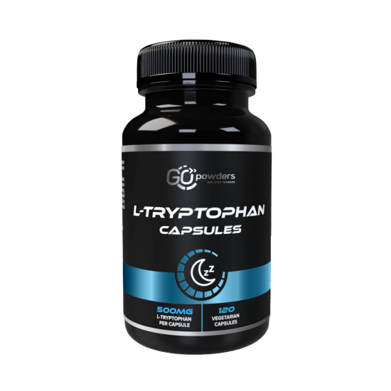 Go Powders L-Tryptophan Good Night’s Sleep 500 mg. 120 Capsules Go Powders L-Tryptophan Good Night’s Sleep 500 mg. 120 Capsules