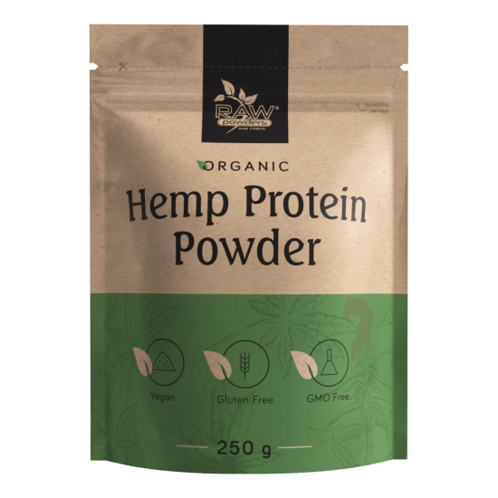 Organic Hemp Protein Powder 250 grams