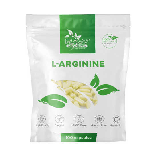 L-arginine 500 mg 100 capsules 
