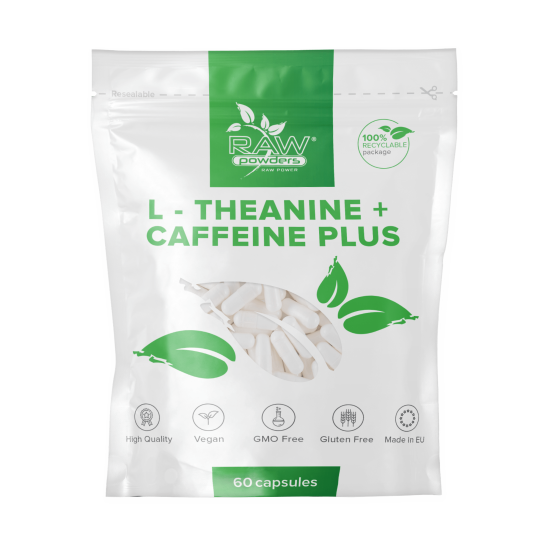 Smooth Energy Plus (L-theanine + Caffeine) 60 Capsules