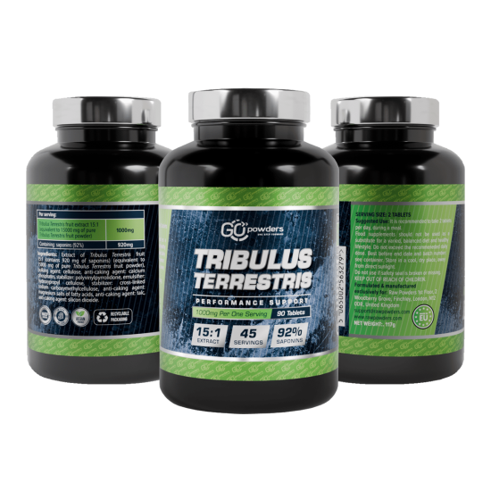 Go Powders Tribulus Terrestris 500mg 90 Tablets