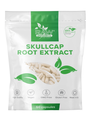 Skullcap root extract (Baicalin 85%) 250mg 60 capsules