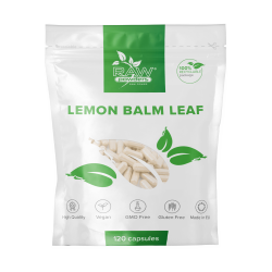 Lemon balm leaf extract 500mg 120 capsules
