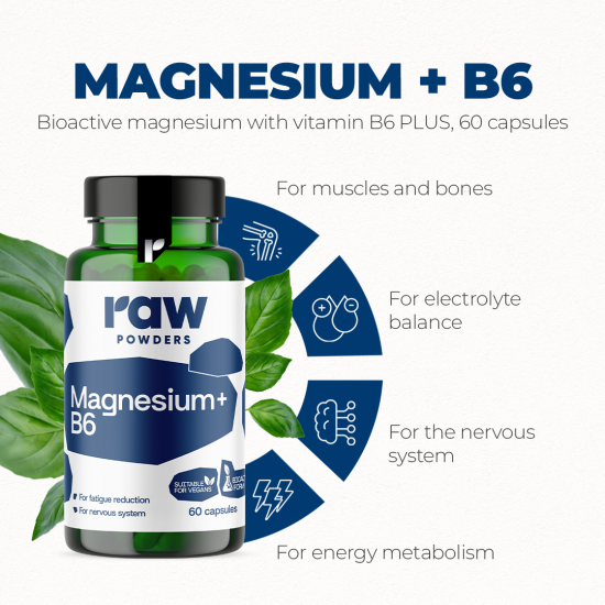 BioActive Magnesium & B6 PLUS, 60 capsules BioActive Magnesium & B6 PLUS, 60 capsules