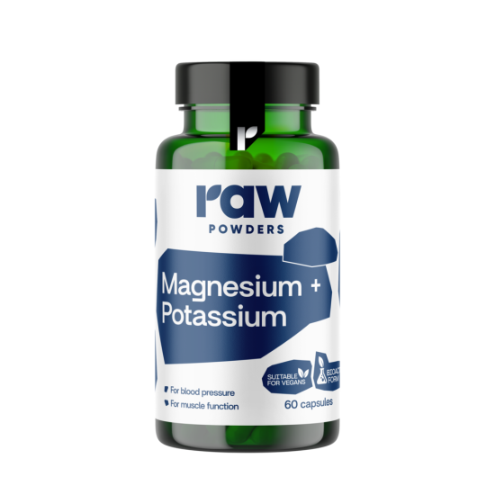 Magnesium & Potassium PLUS, 60 capsules