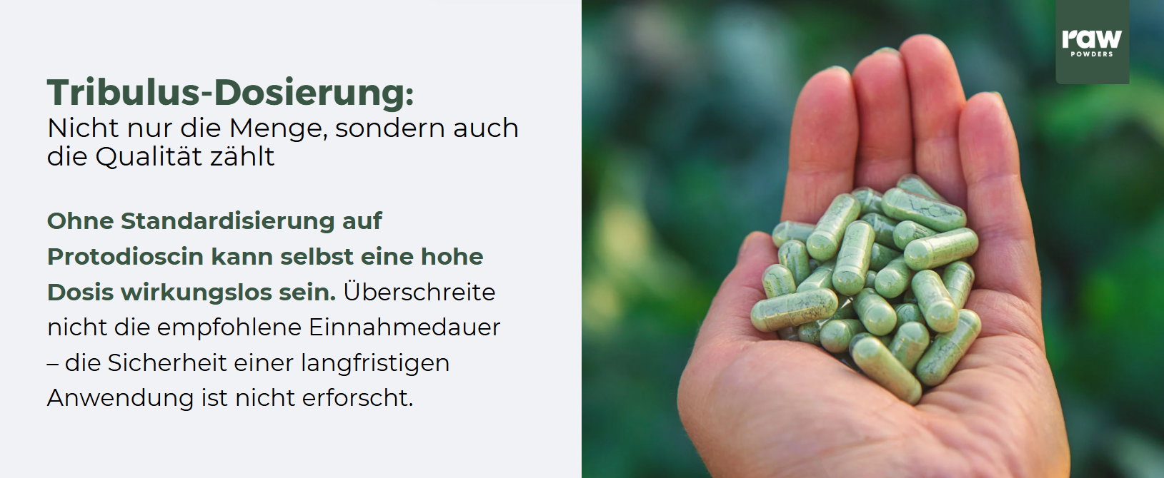 tribulus terrestris dosierung